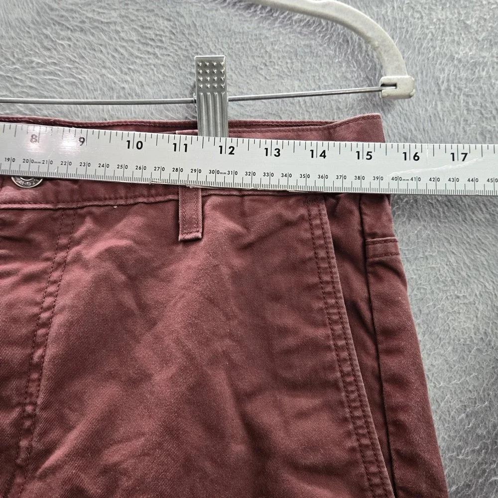 Levi's Men Pants 31X30 Red Tapered Cotton Mid‎ Rise Pocket Adult Casual